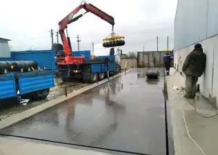 Автомобильные весы в приямочном исполнении для агр...