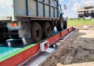 Строительство автомобильных весов для Оренбургског...