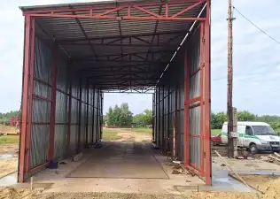 Строительство весового комплекса для аграрного пре...