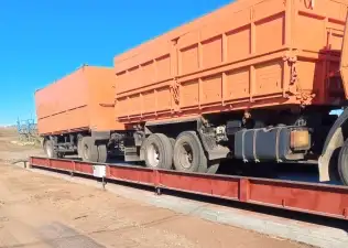 Строительство автомобильных весов для аграрной ком...
