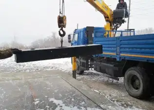 Строительство автомобильных весов для ЗАО "ПЗ Медв...
