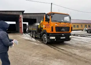 Установка новых автомобильных весов для ООО «Нива»
