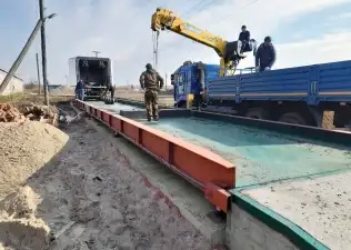 Автомобильные весы 120 тонн для аграриев