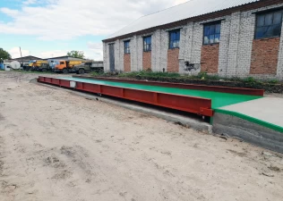 Автомобильные весы «АСП» 20 метров на поверхности